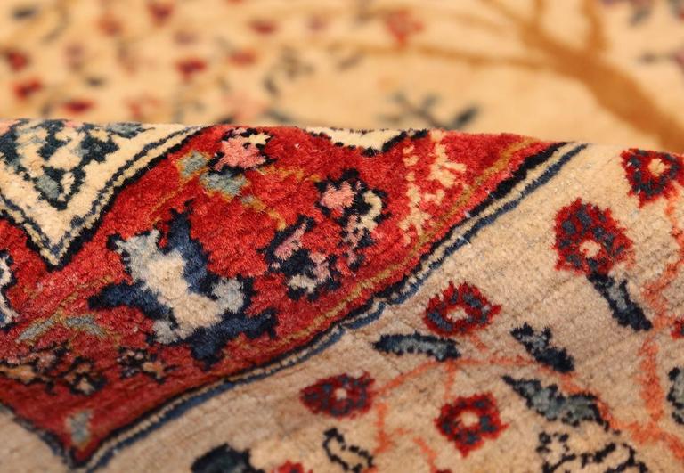 Antique Animal Motif Tehran Persian Rug For Sale at 1stdibs