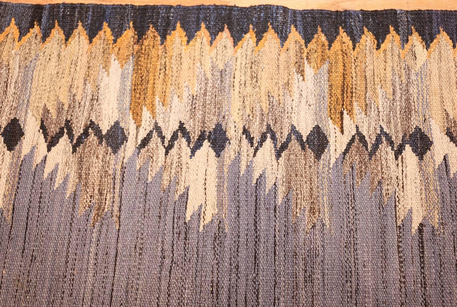 Wool Vintage Swedish Kilim