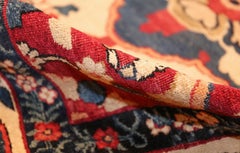 Antique Persian Kerman Rug. Size: 9 ft x 11 ft 6 in (2.74 m x 3.51 m)