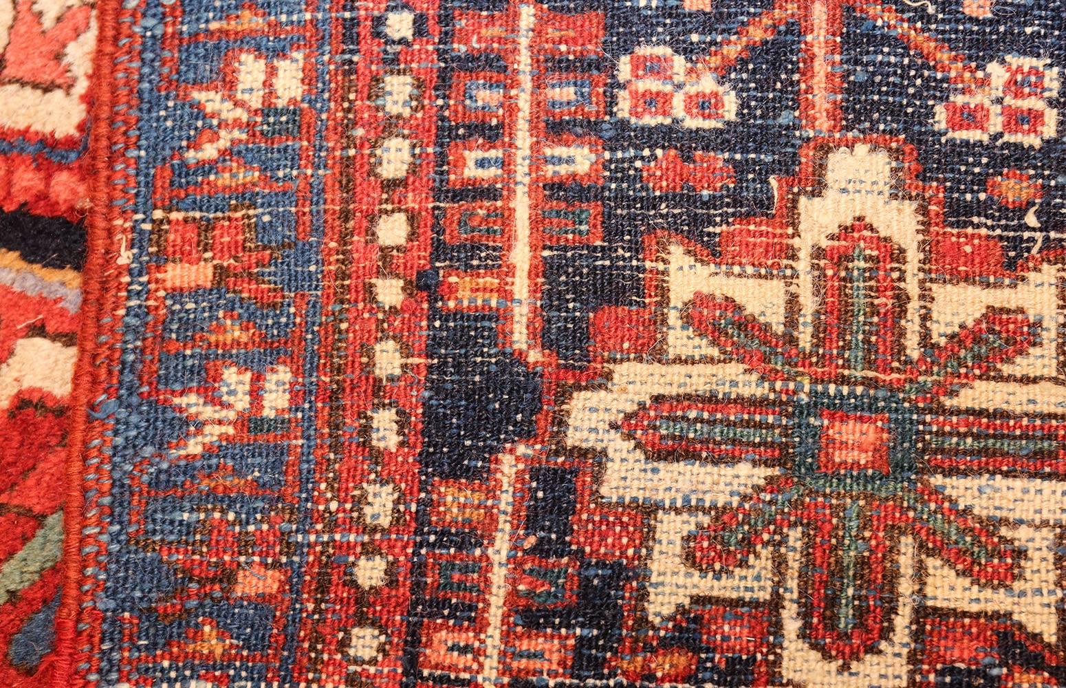 Wool Antique Persian Heriz Rug