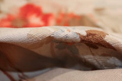 Pair of Antique French Aubusson Rugs. Size: 3 ft 2 in x 10 ft 9 in Each