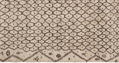 Nazmiyal Collection Vintage Beni Ourain Moroccan Rug 5 ft x 11 ft 6 in