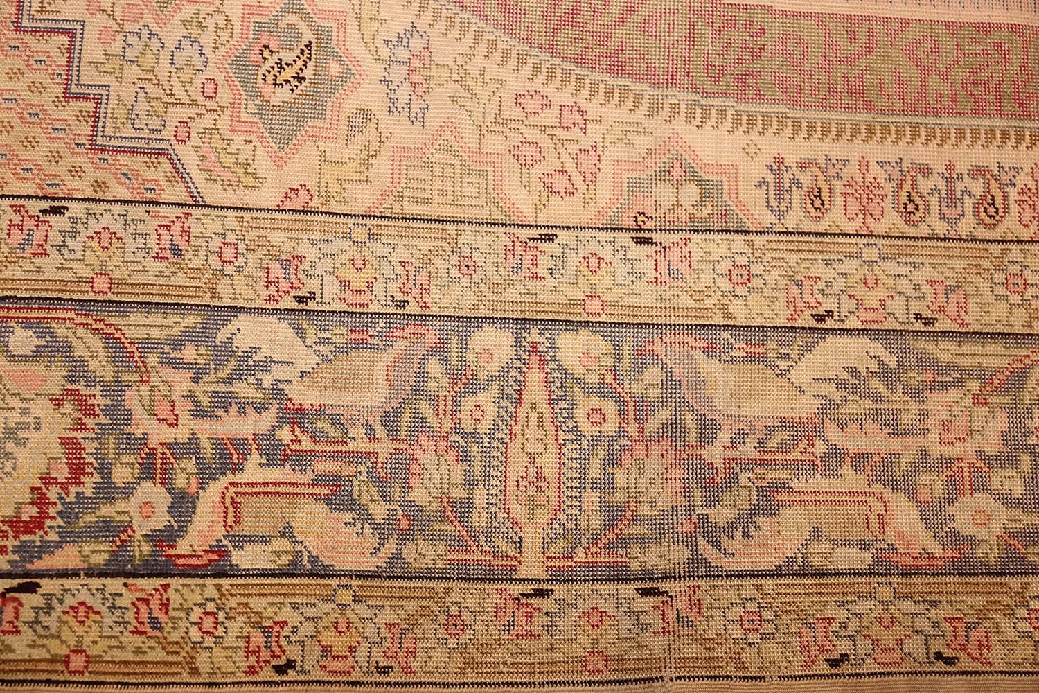Other Silk Antique Keysari Turkish Rug. Size: 3 ft 9 in x 6 ft 6 in (1.14 m x 1.98 m)