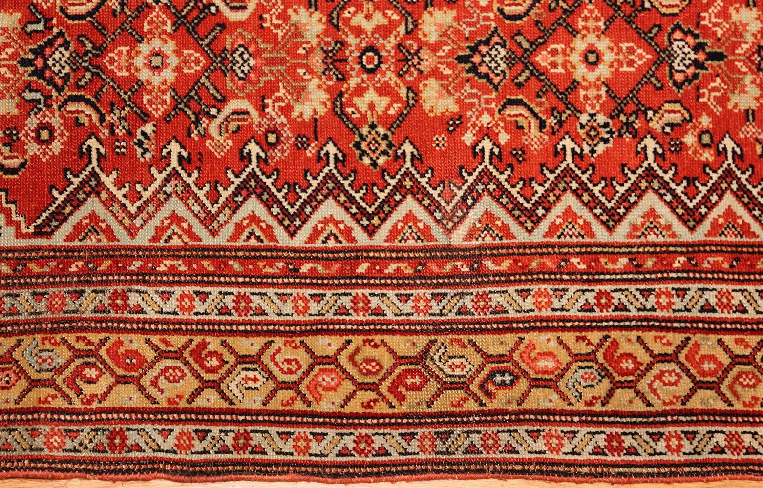 Wool Fine Antique Persian Senneh Rug