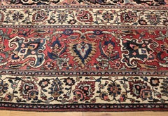 Oversized Fine Antique Persian Khorassan Mashad Rug. Size: 15 ft 6 in x 20 ft