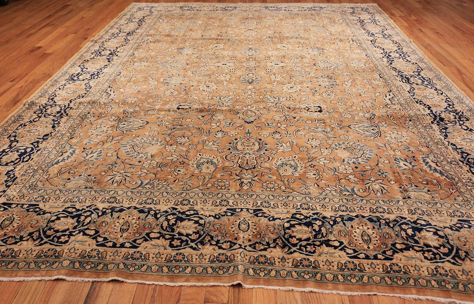Antique Persian Kerman Carpet  2