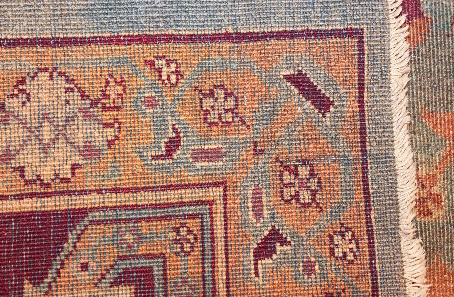 20th Century Antique Agra Indian Rug