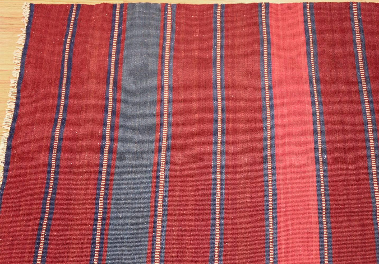 20th Century Antique Flat-Woven Shahsavan Caucasian Kilim Rug