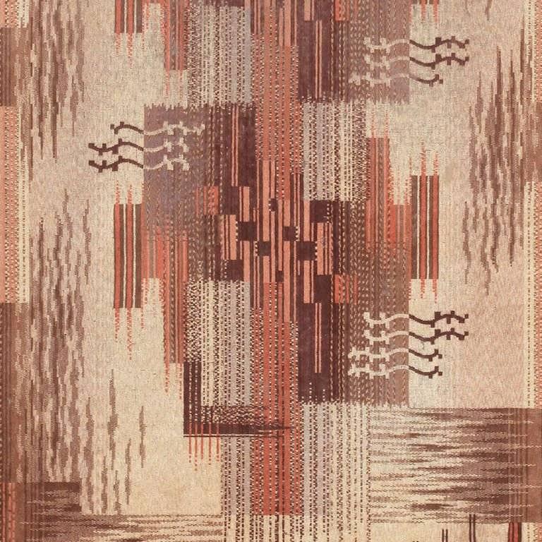 Vintage French Art Deco Carpet For Sale at 1stdibs