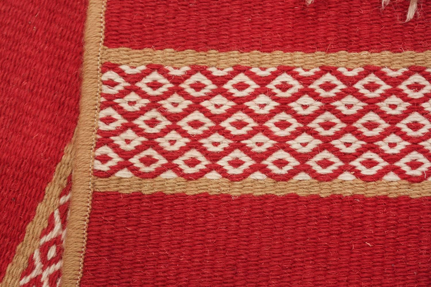 Beautiful Vintage Swedish Scandinavian Runner Rug, Country of Origin / Rug Type: Scandinavia Rug, Circa Date: Mid- 20th Century
In the Western world, the art of fine rug weaving is generally perceived as being a development unique to Near Eastern