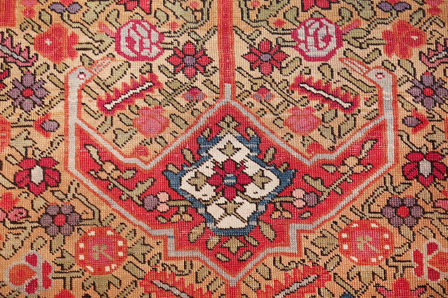 Wool Antique Karabagh Caucasian Rug 