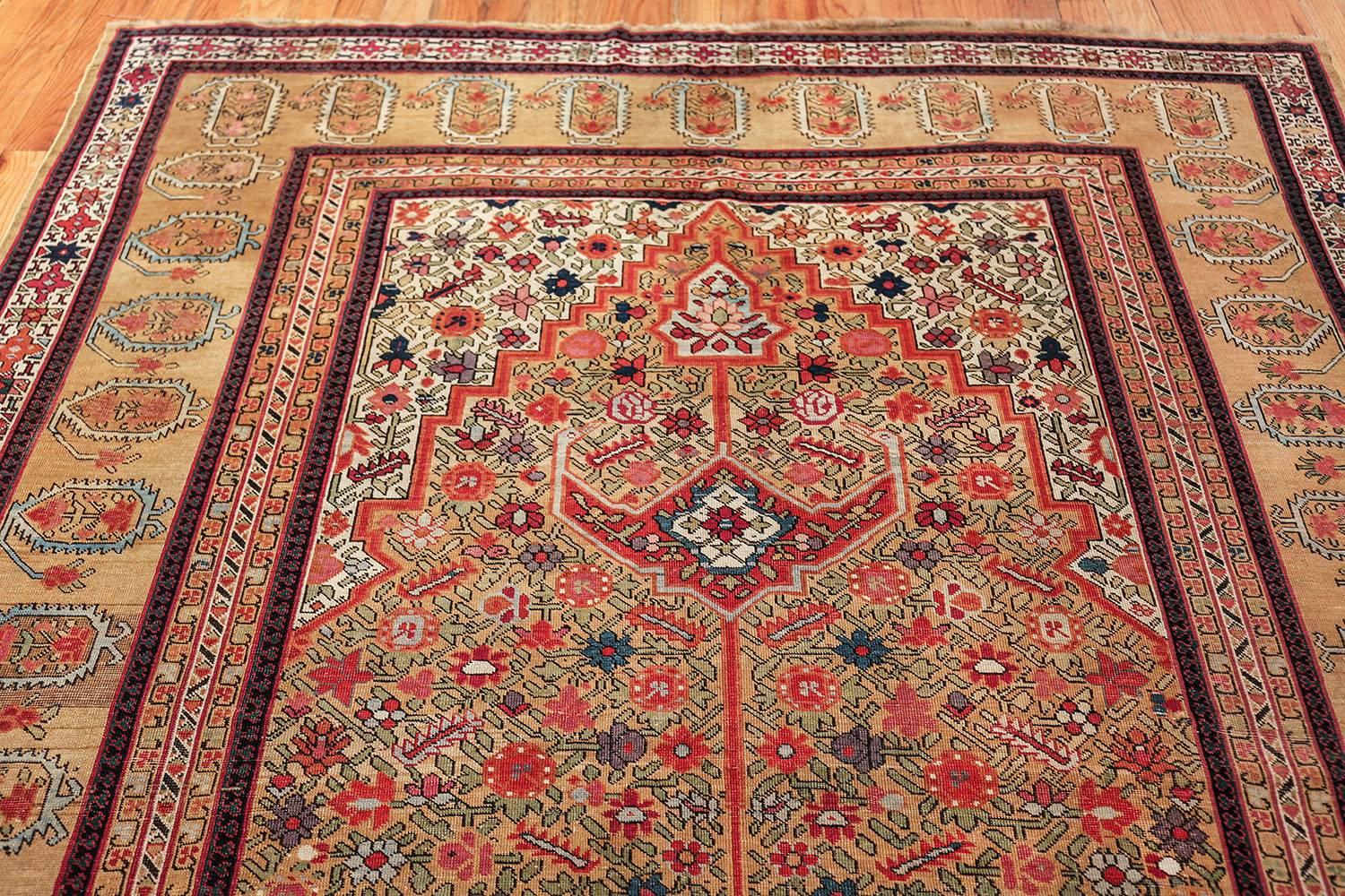 Antique Karabagh Caucasian Rug  In Excellent Condition In New York, NY