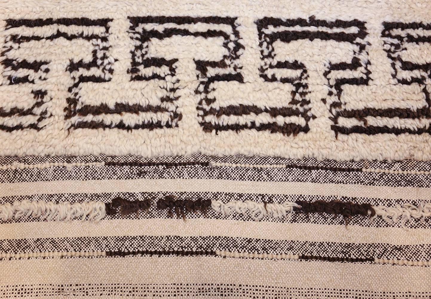 Vintage Moroccan Rug In Excellent Condition In New York, NY