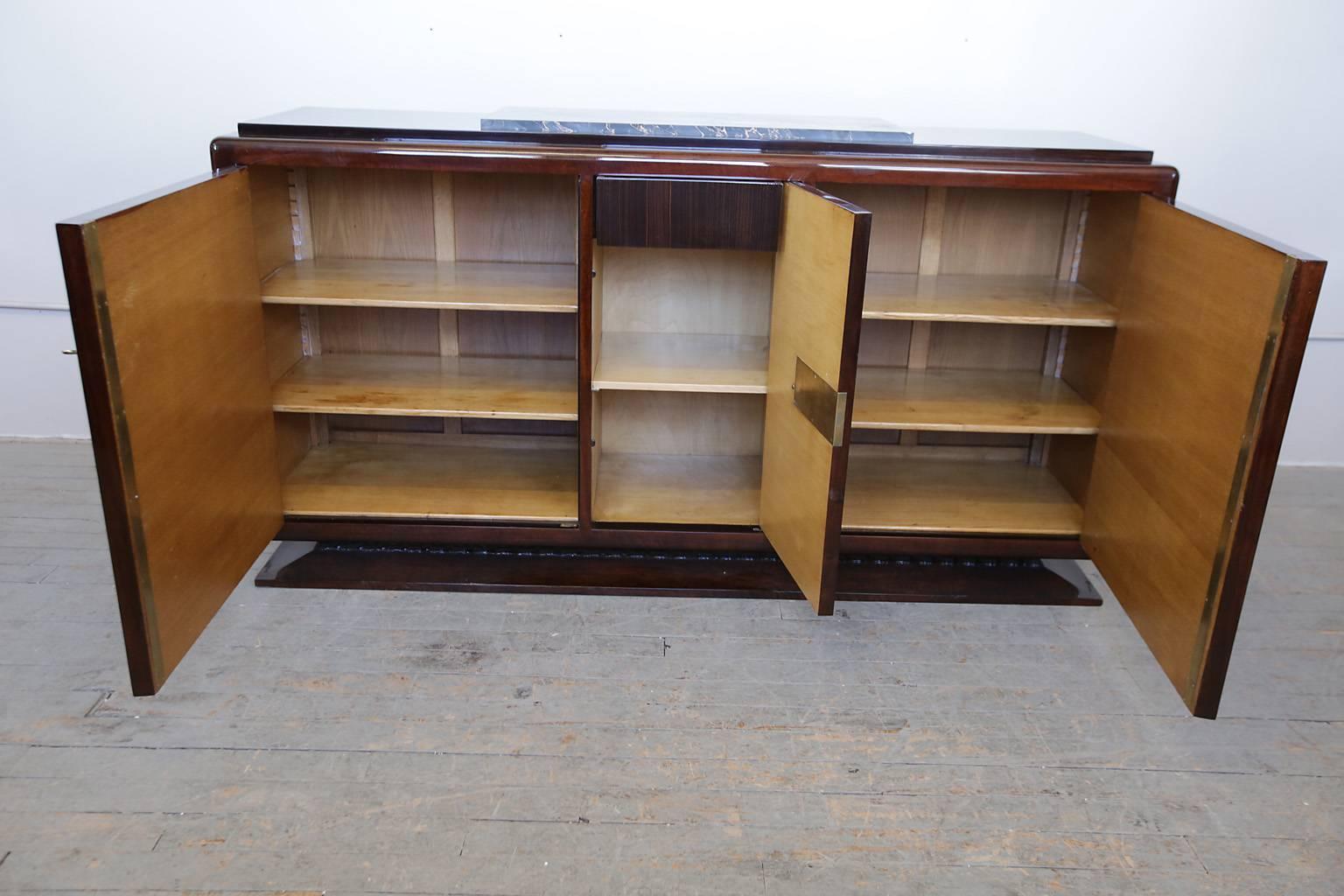 Mid-20th Century French Art Deco Sideboard For Sale