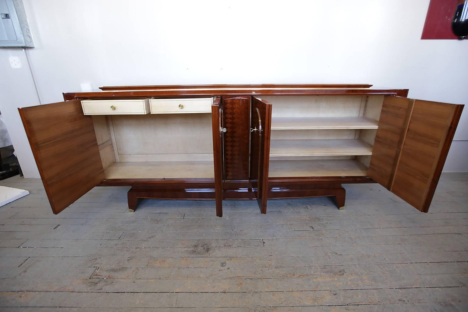 French Art Deco Sideboard circa 1930s In Excellent Condition For Sale In New York, NY