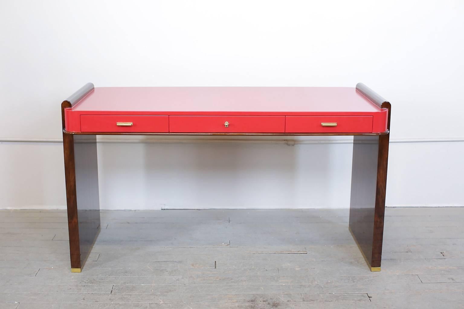 French Art Deco Writing Table or Desk, circa 1940s 2