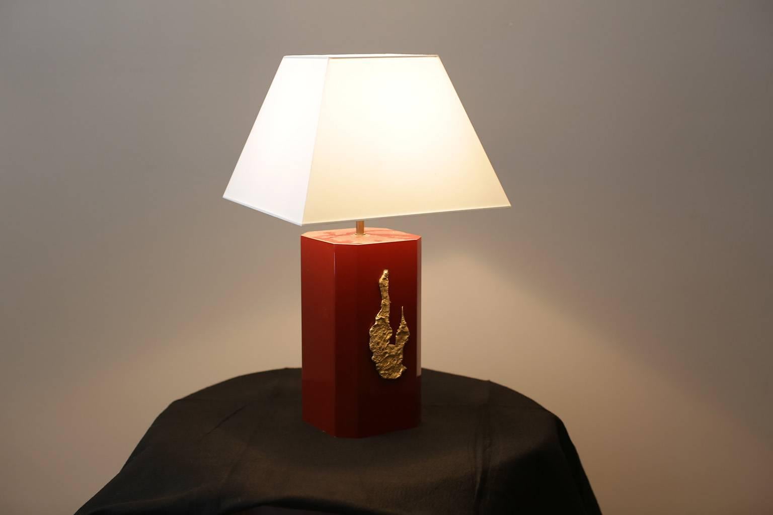 French Pair of Modernist Table Lamps, circa 1950s For Sale