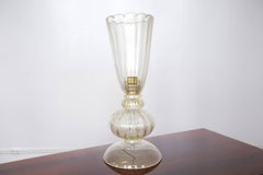 Murano Glass Table Torchiere, circa 1940s