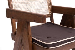 Pierre Jeanneret Set of Eight Arm/Dining Chairs