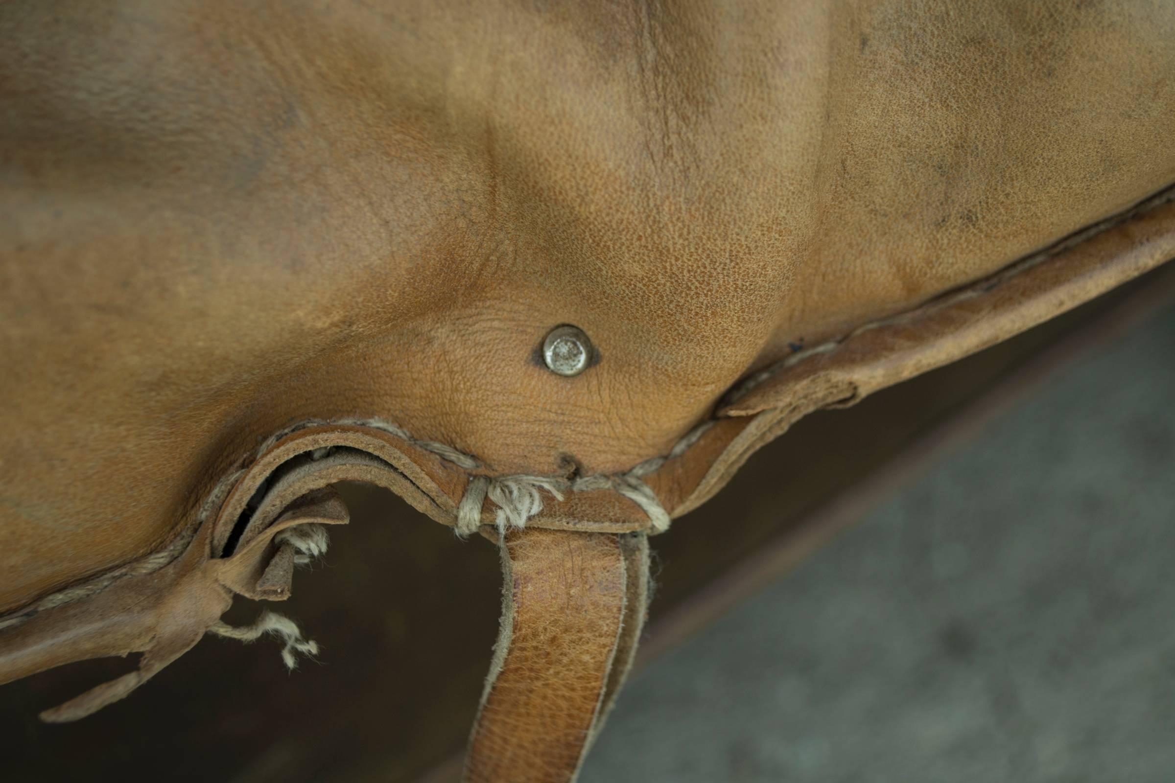 20th Century Vintage Leather Mattress For Sale
