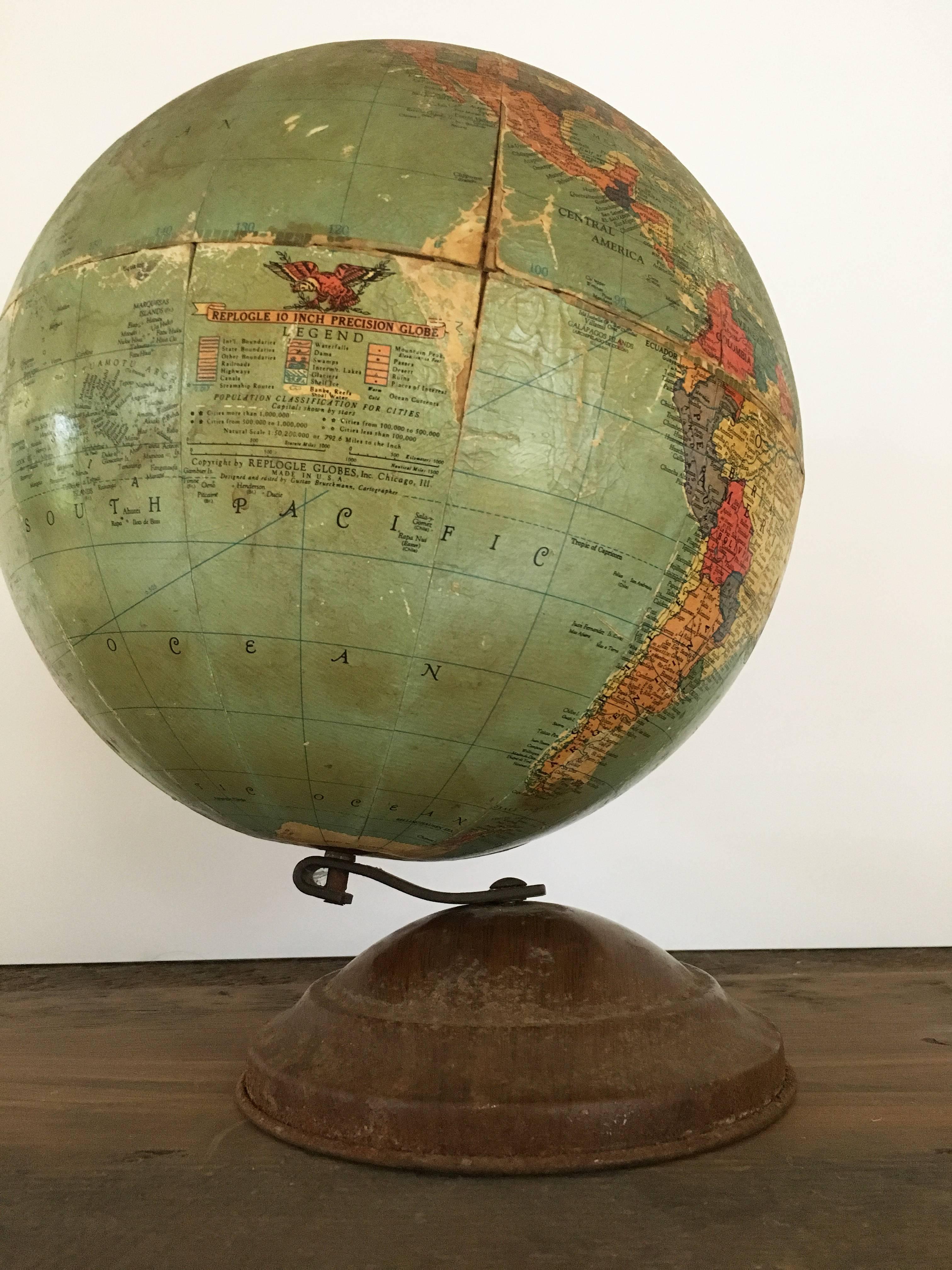 vintage replogle globes