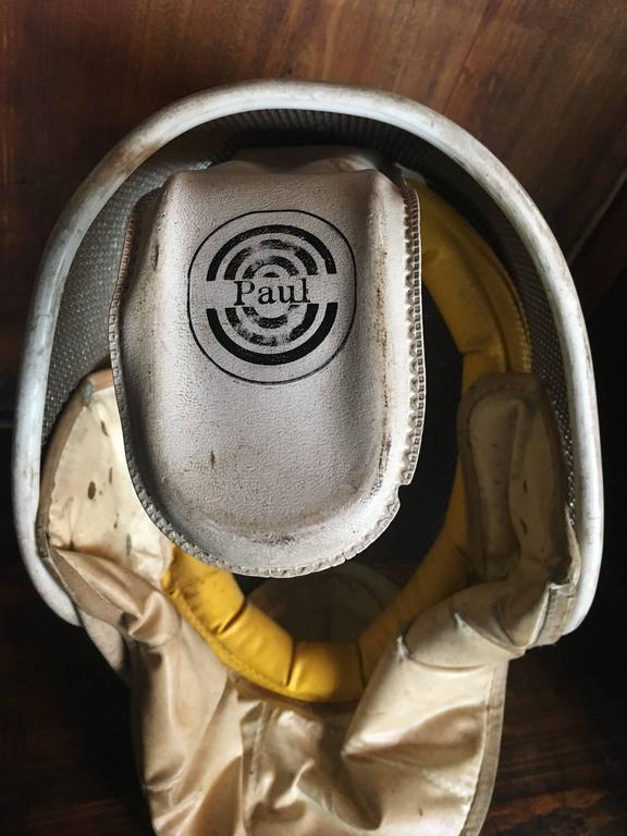 Vintage Leon Paul Fencing Mask at 1stdibs