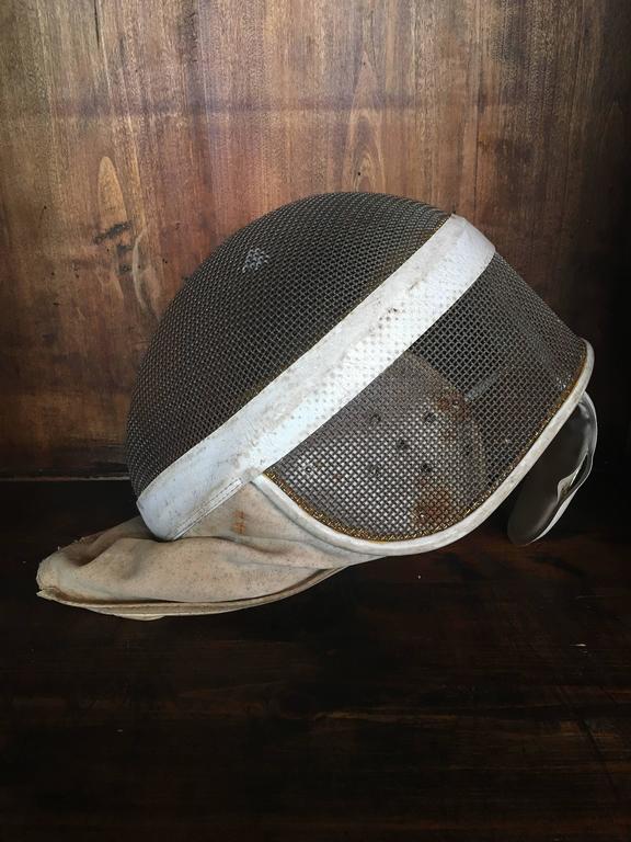 Vintage Leon Paul Fencing Mask at 1stDibs