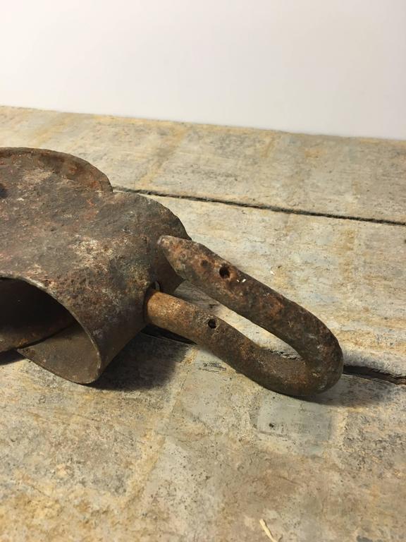 Antique American Metal Pulley For Sale at 1stDibs