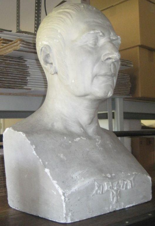 XIX secolo Busto in gesso francese d'epoca, 1880 circa in vendita