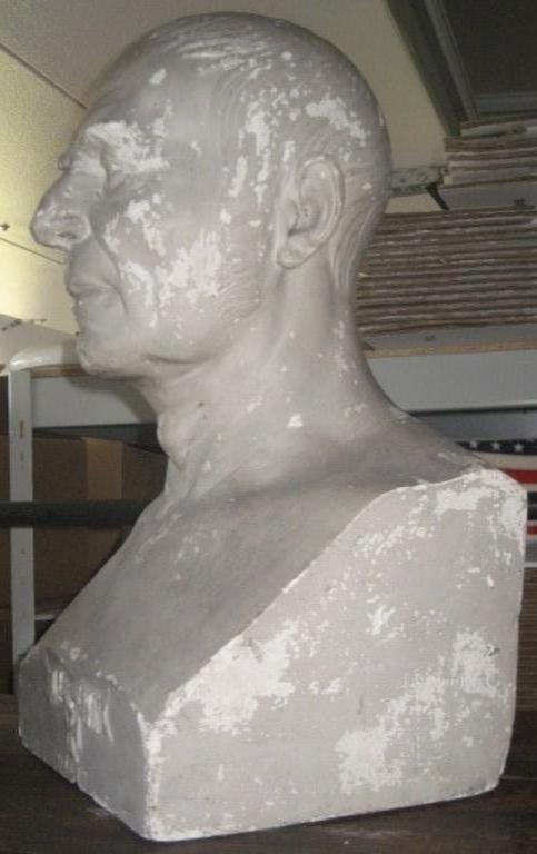 19th Century Vintage French Plaster Bust, c.1880 For Sale