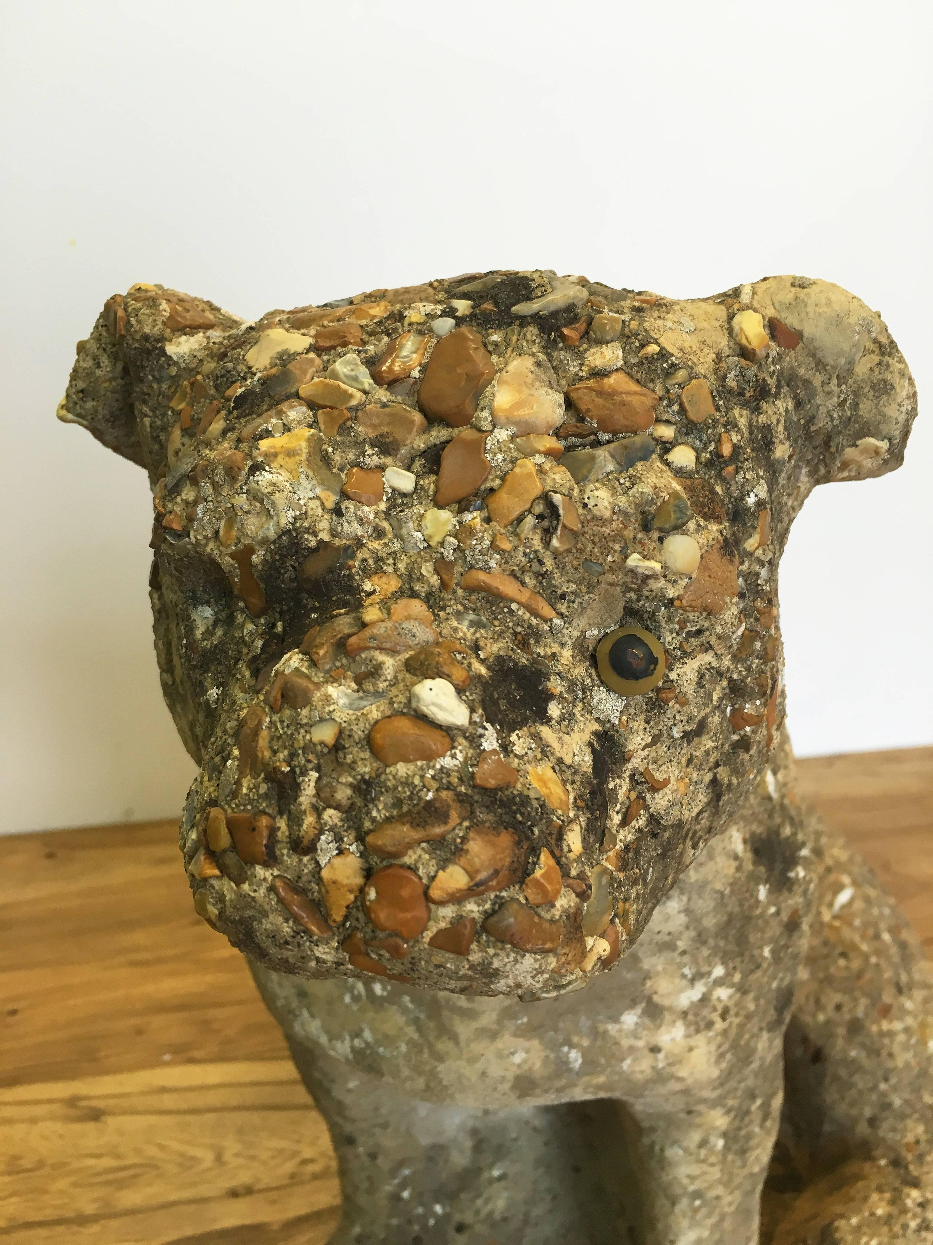 Pug aus gegossenem Stein im Zustand „Gut“ im Angebot in Napa, CA
