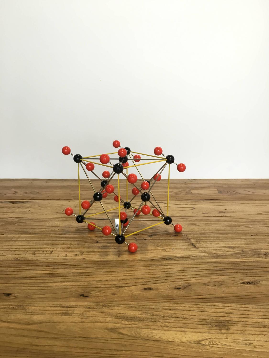 Vintage Ball and Stick Molecular Model of Carbon Dioxide For Sale at