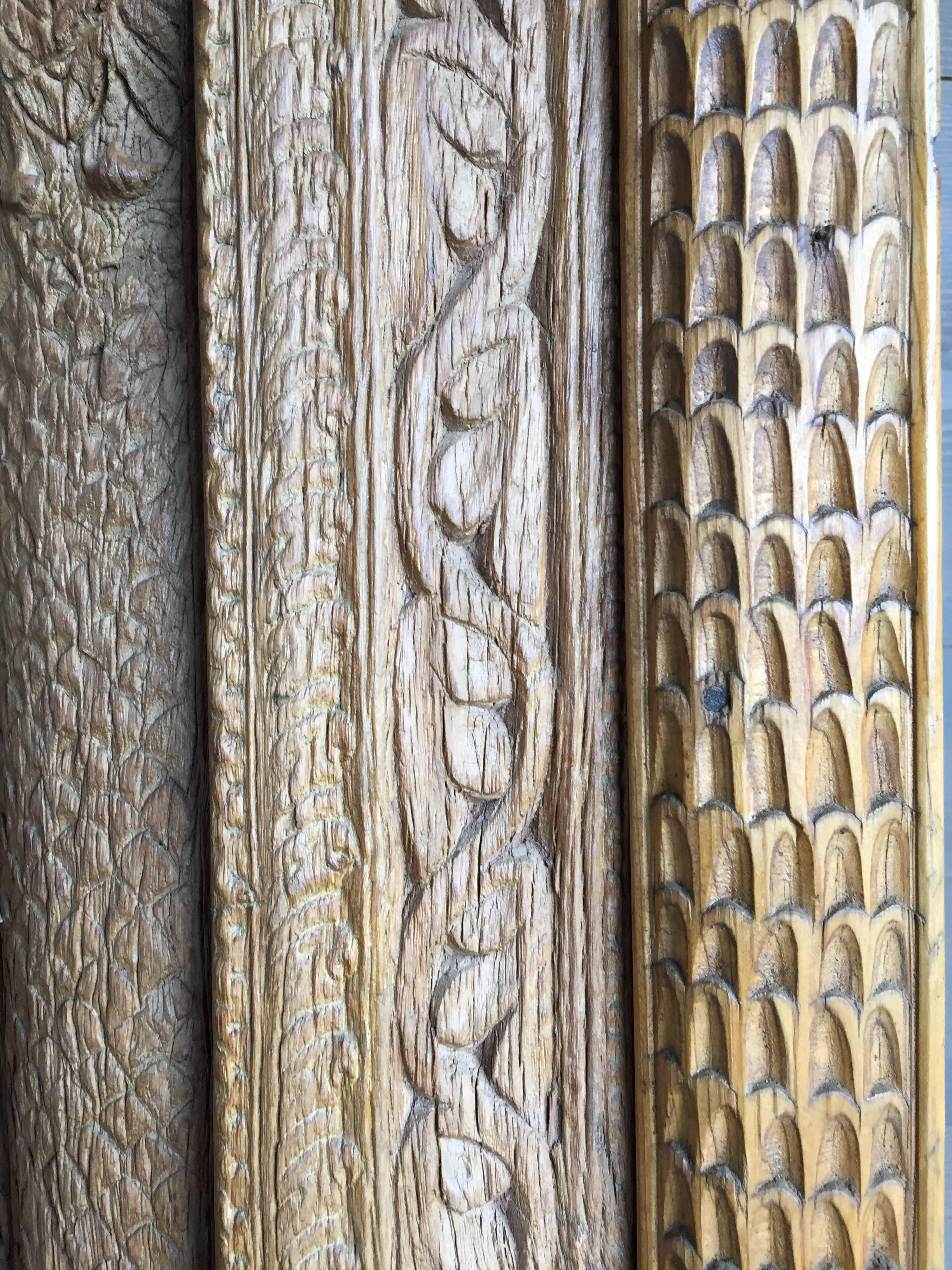 carved door panels