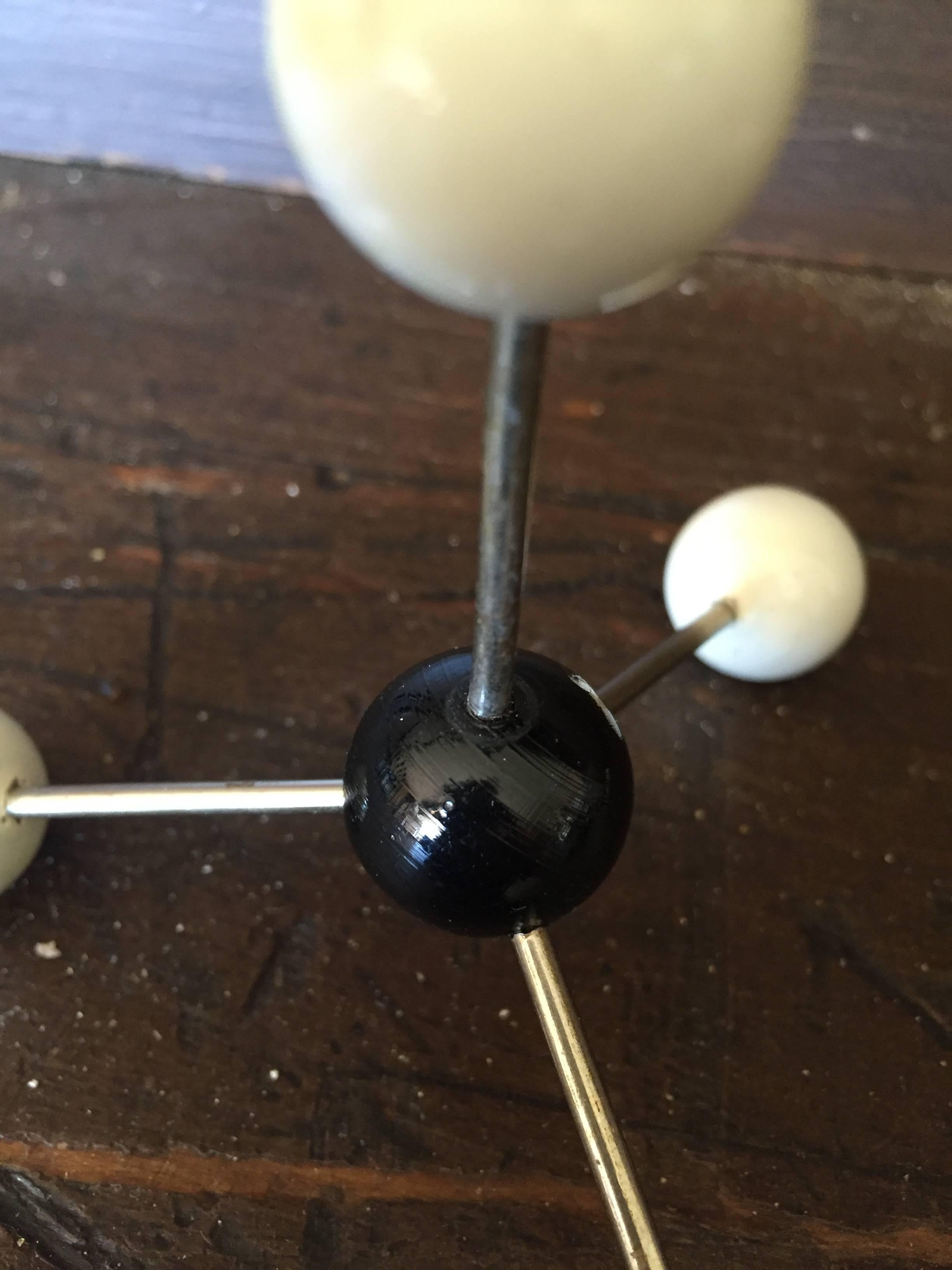 ball and stick model of methane