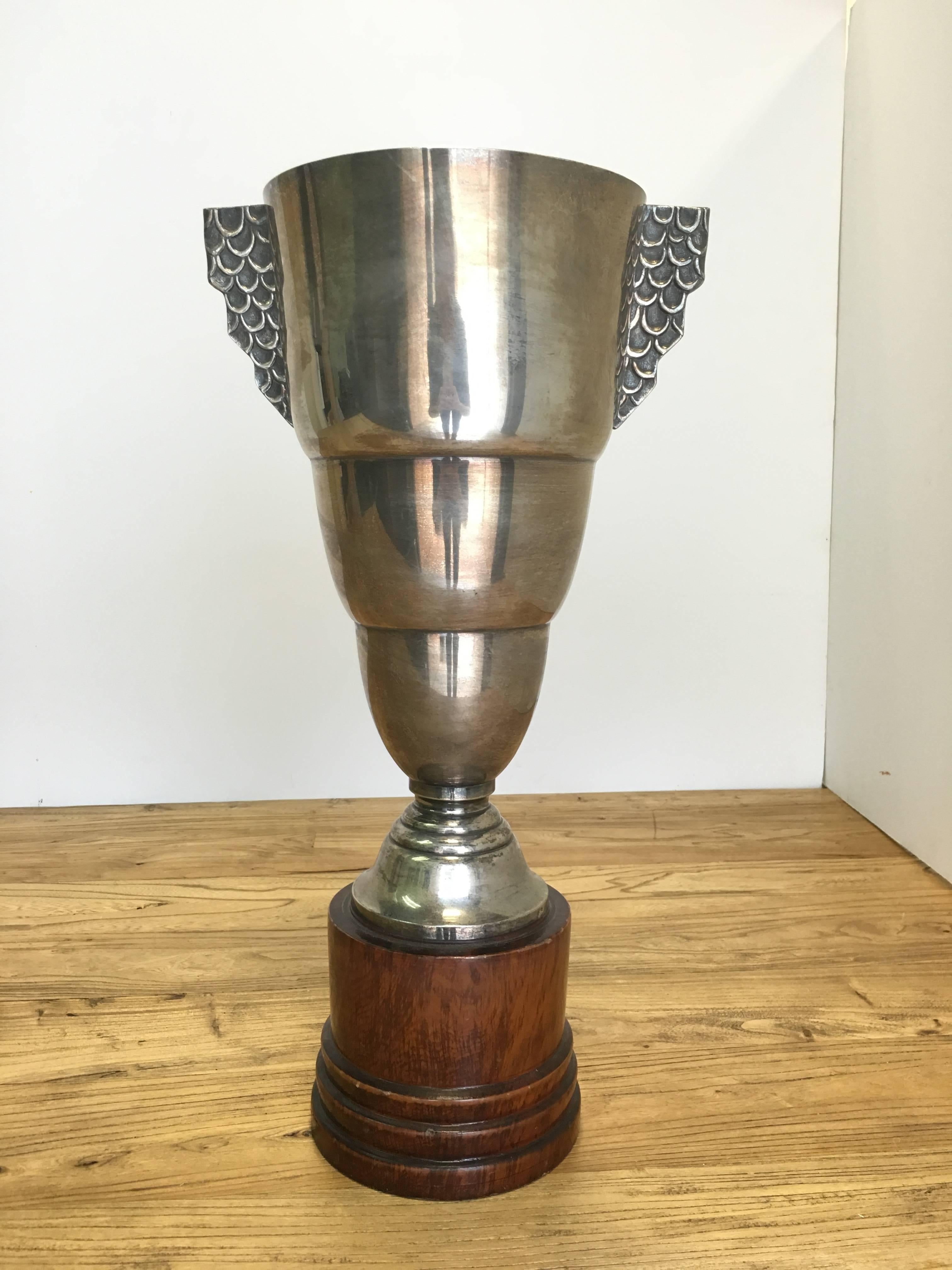 Vintage trophy, dated February 23, 1974 for 