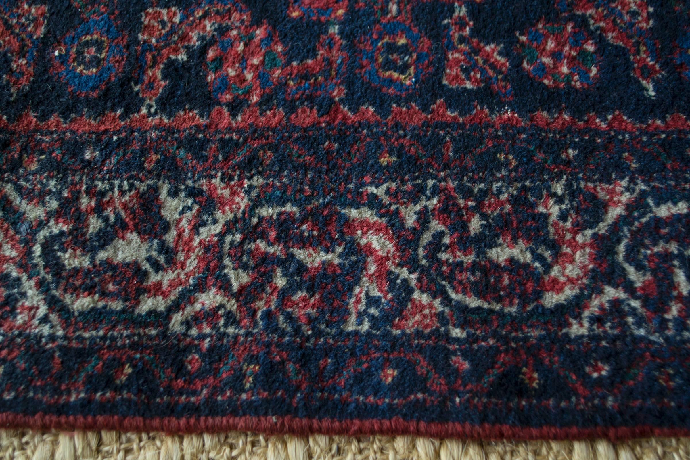 Afghanischer Vintage-Teppich-Läufer (Wolle) im Angebot