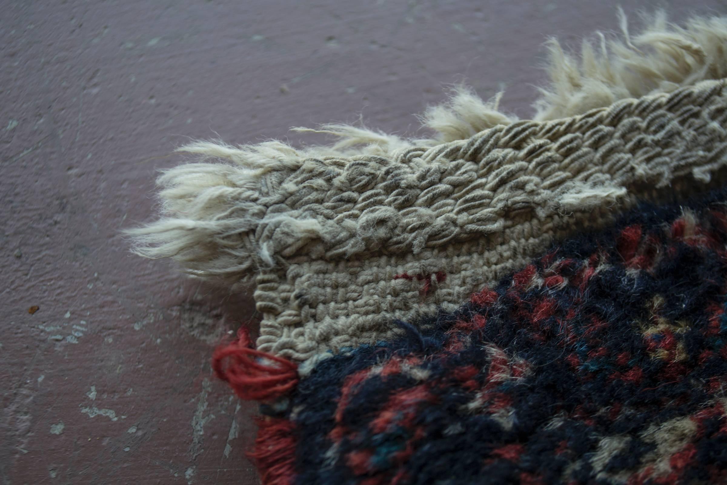 Afghanischer Vintage-Teppich-Läufer im Angebot 1