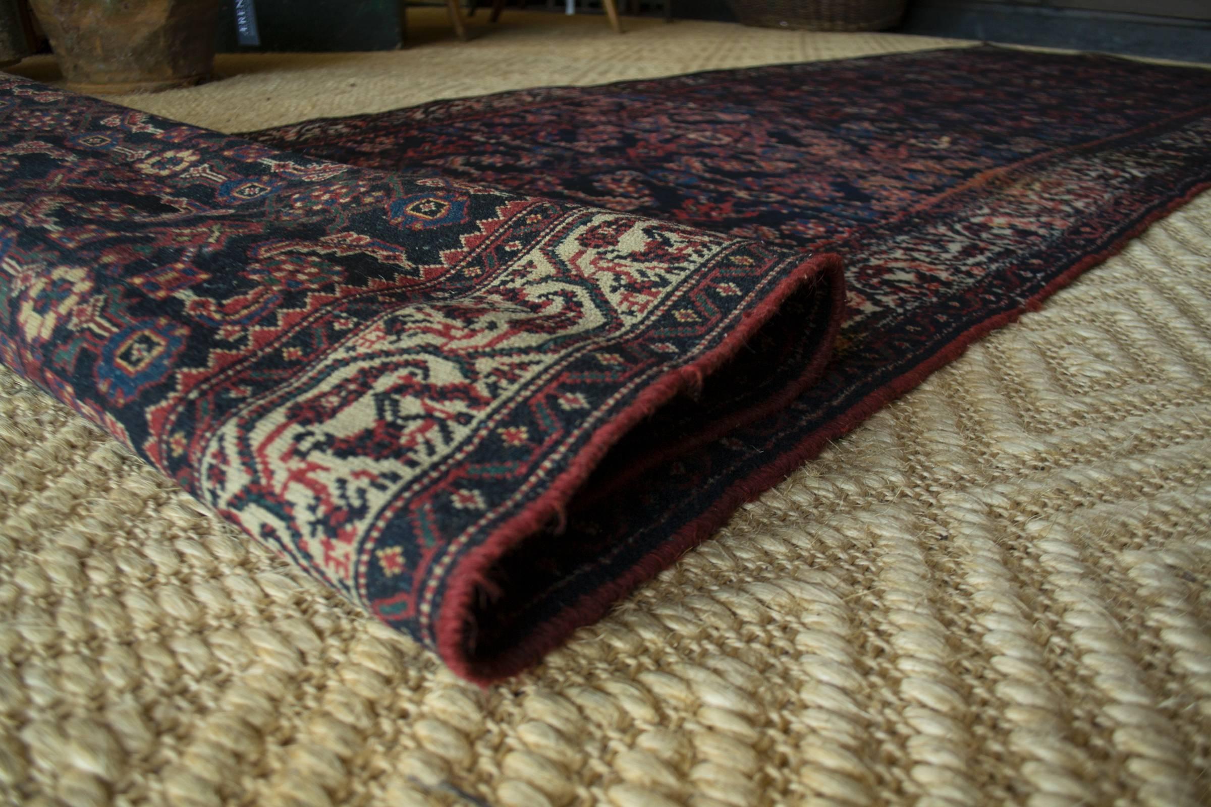 Afghanischer Vintage-Teppich-Läufer im Angebot 4