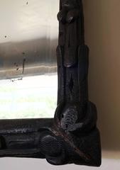 Vintage Carved Wood Mirror