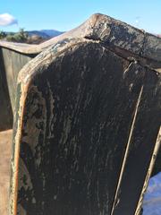 Vintage English Settle Bench, circa 19th Century