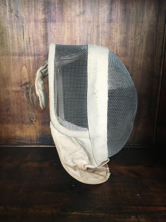 Vintage Fencing Mask, France, circa 1940s at 1stDibs