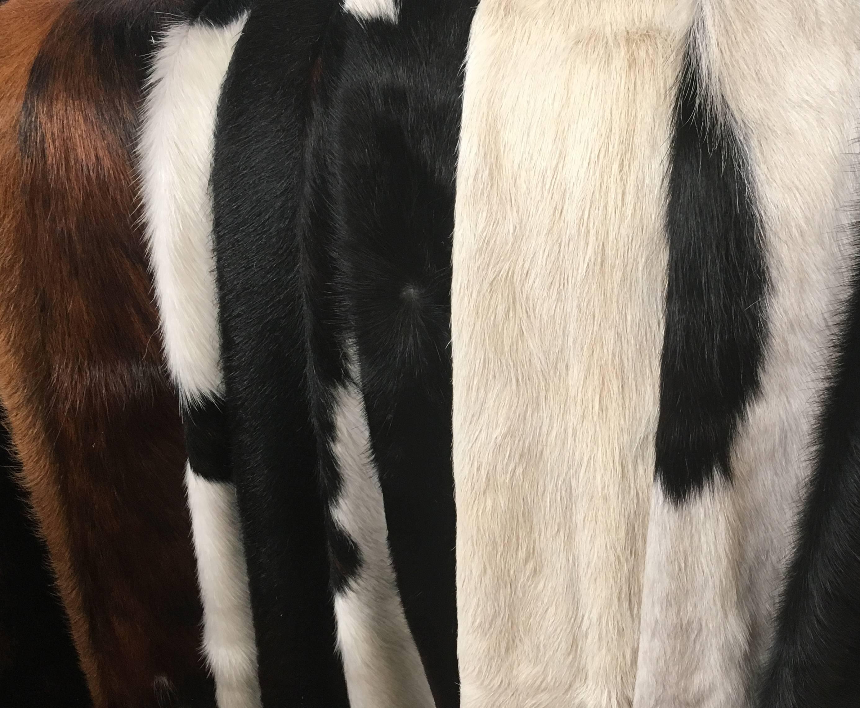 cow hide colors