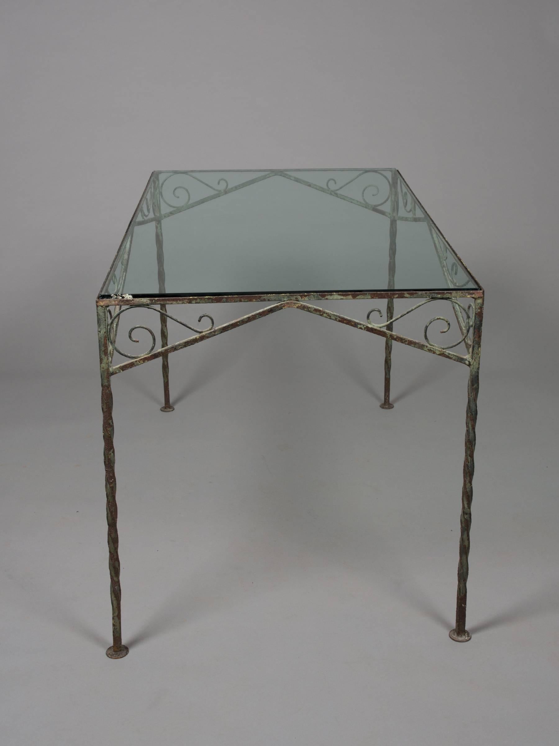 Mid-Century Modern Mid-Century Garden Table For Sale