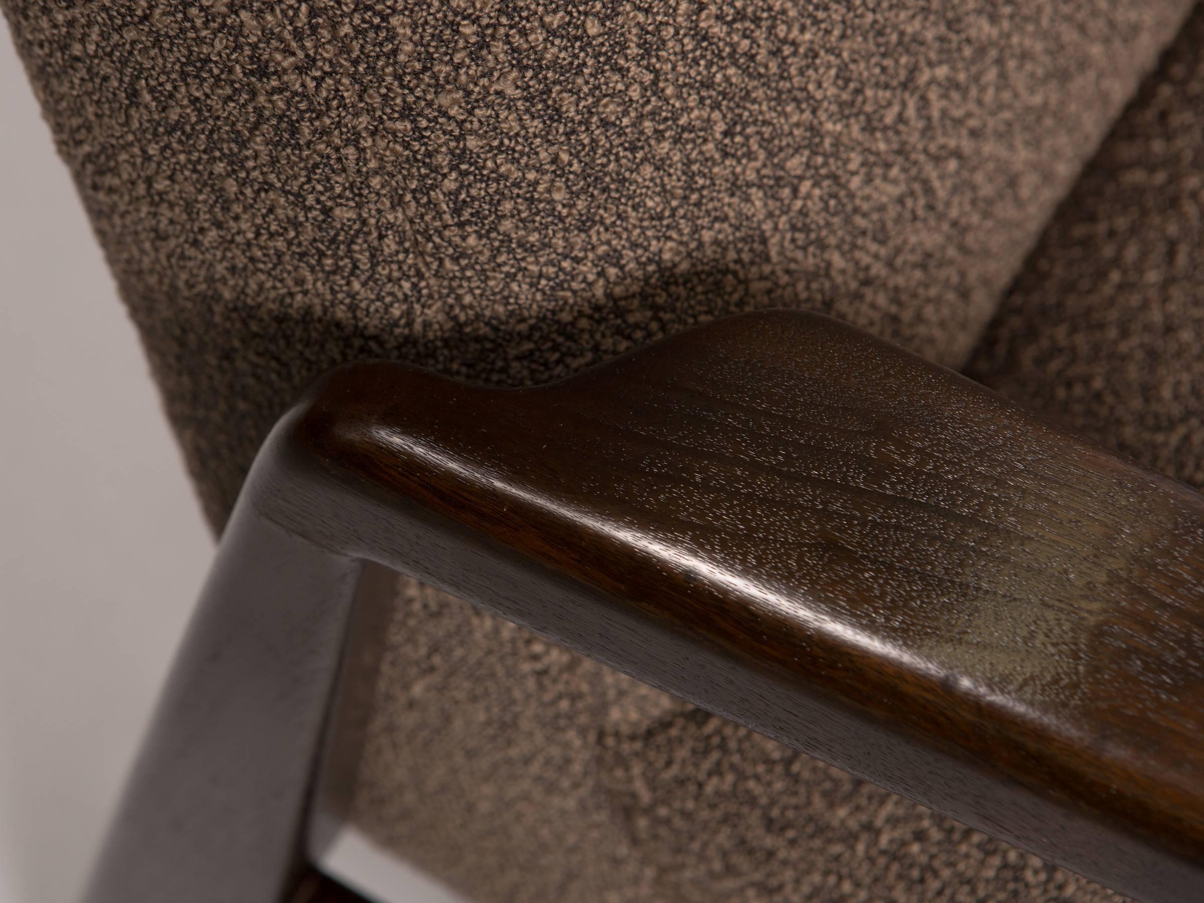 Jens Risom Open Armchair In Excellent Condition In New York, NY