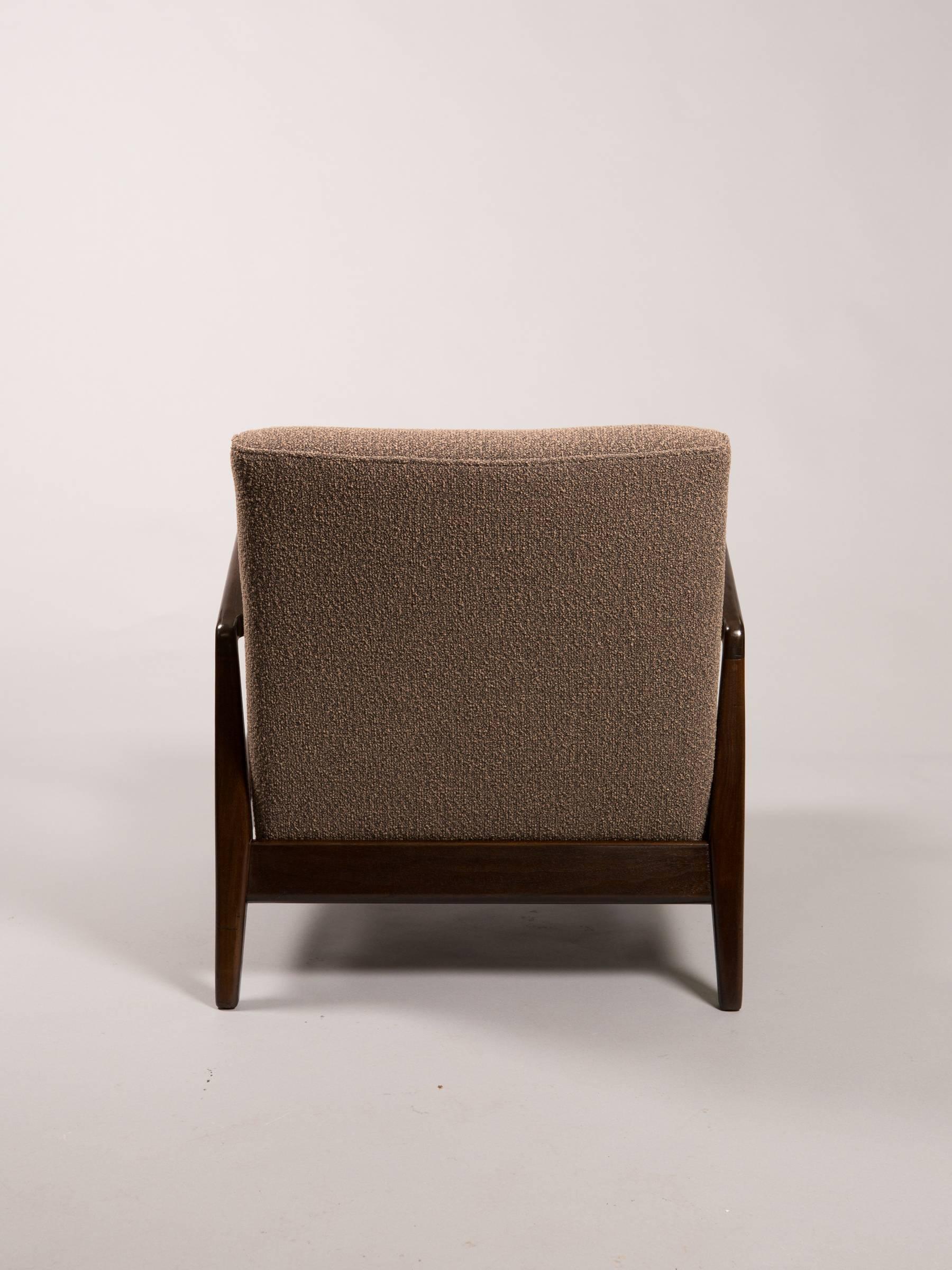American Jens Risom Open Armchair