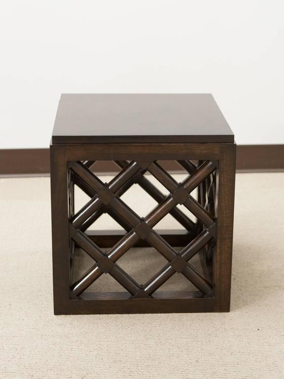 Pair of MidCentury Accent Tables For Sale at 1stdibs