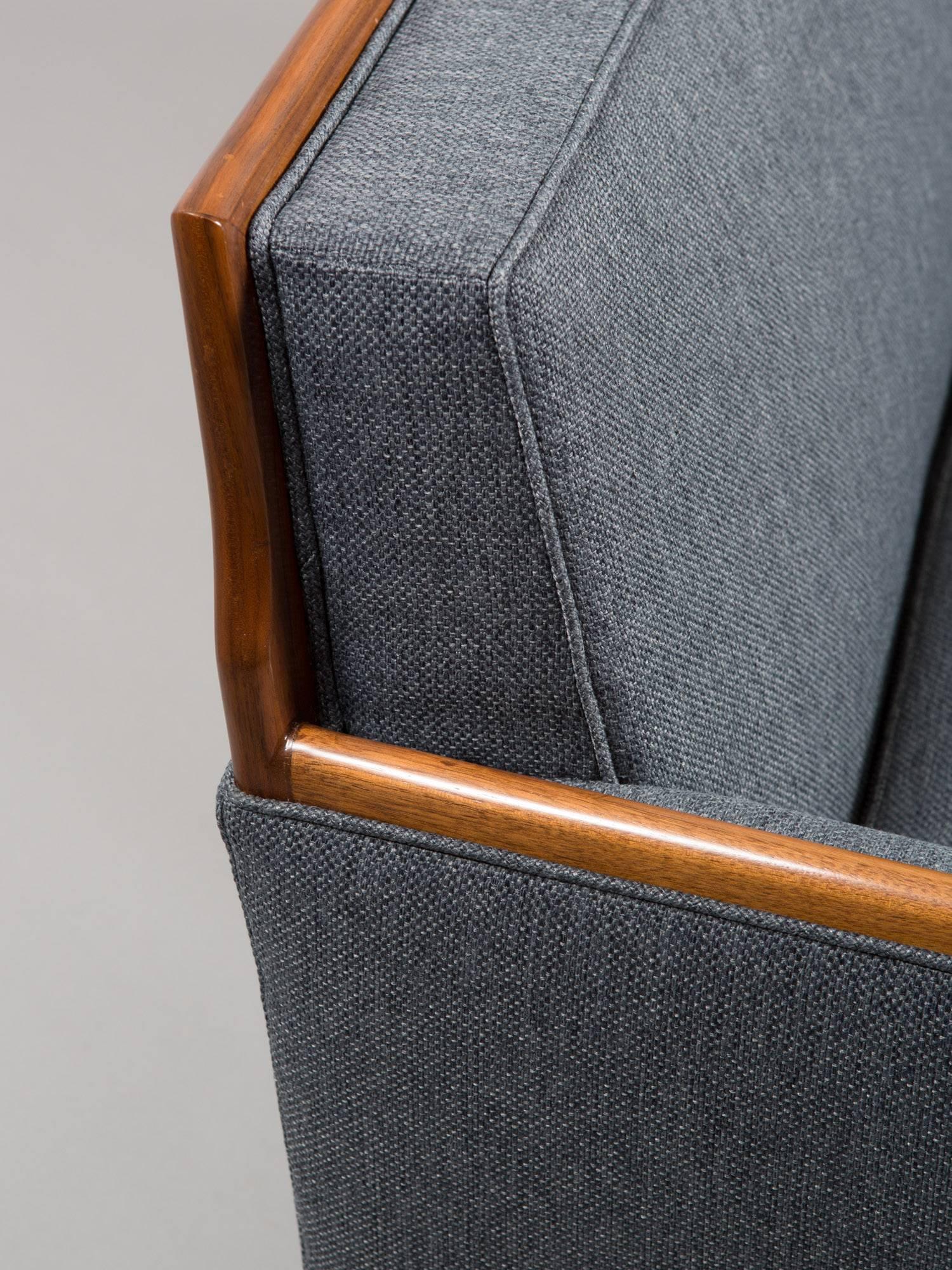 Robsjohn-Gibbings Style Mid-Century Modern Settee 3