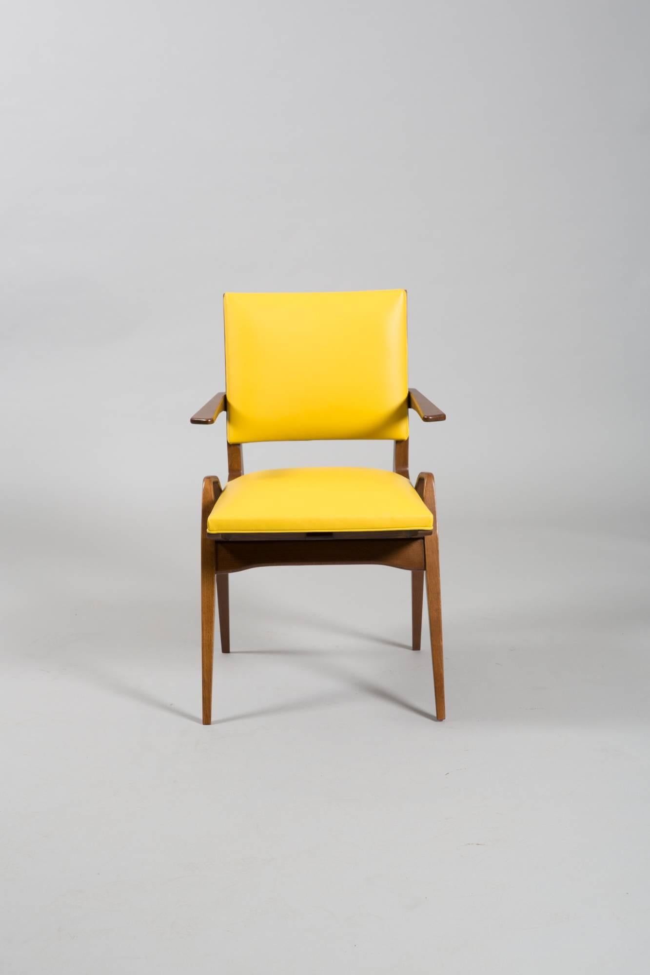 Mid-20th Century French Mid-Century Armchairs