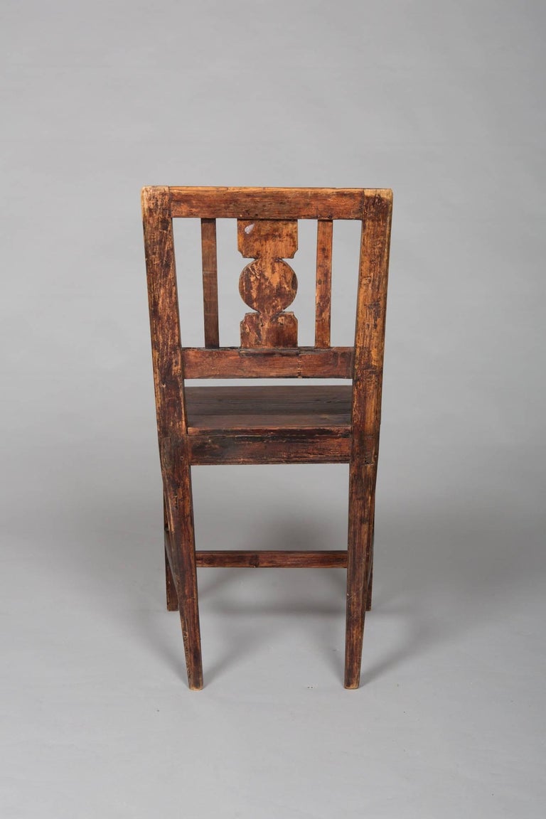 Set of Four 19th Century, Latin American Dining Chairs at 1stDibs