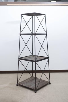 Pair of Monumental 1960s Etageres